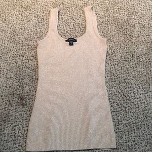 Bebe sparkly tank top